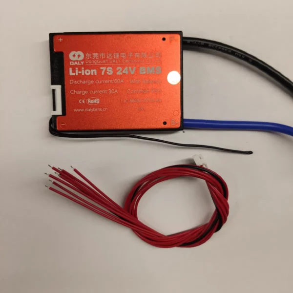 Daly bms 7S60A with wiring and ntc