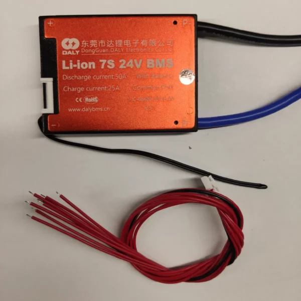 Daly bms 7S50A with wiring and ntc