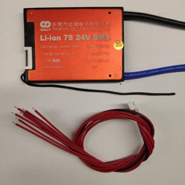 Daly bms 7S40A with wiring and ntc
