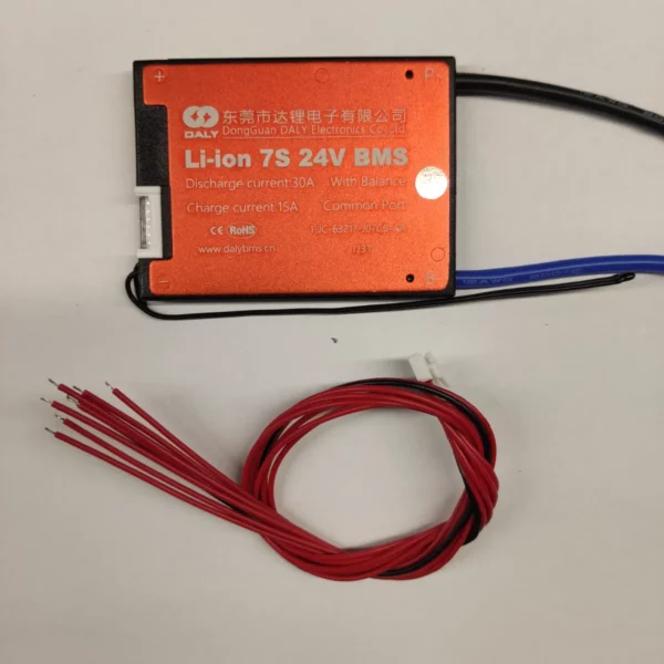 Daly bms 7S30A with wiring and ntc