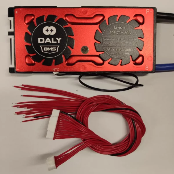 Daly bms 20S80A with wiring and ntc
