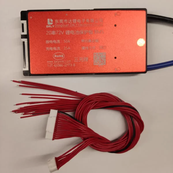Daly bms 20S50A with wiring