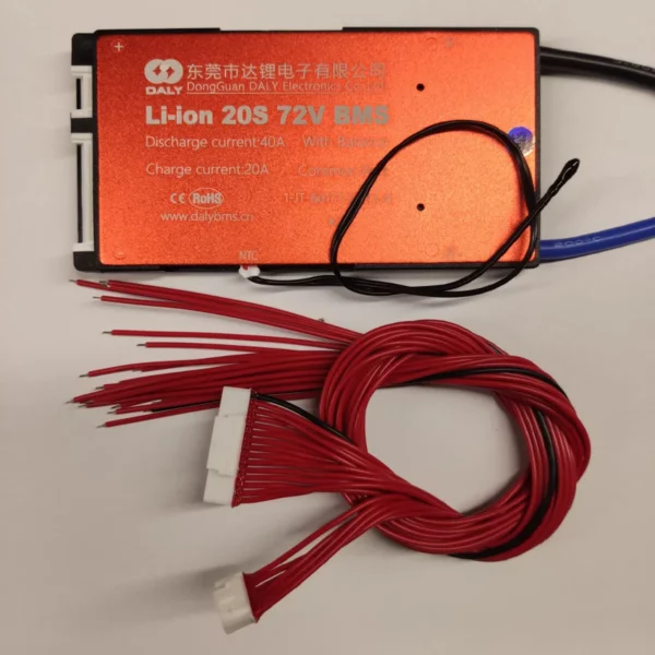 Daly bms 20S40A with wiring and ntc