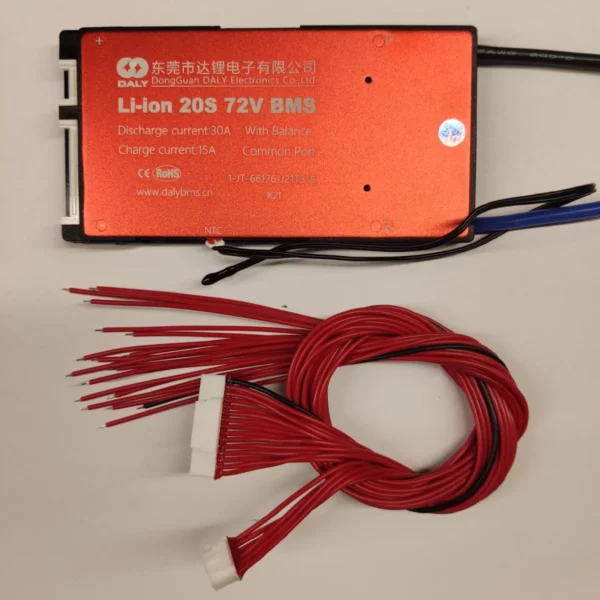 Daly bms 20S30A with wiring and ntc