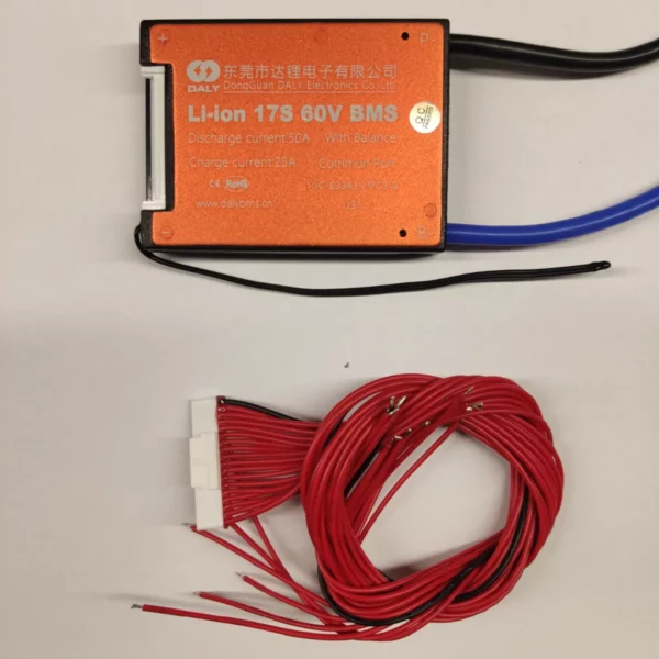 Daly bms 17S50A with ntc and wiring